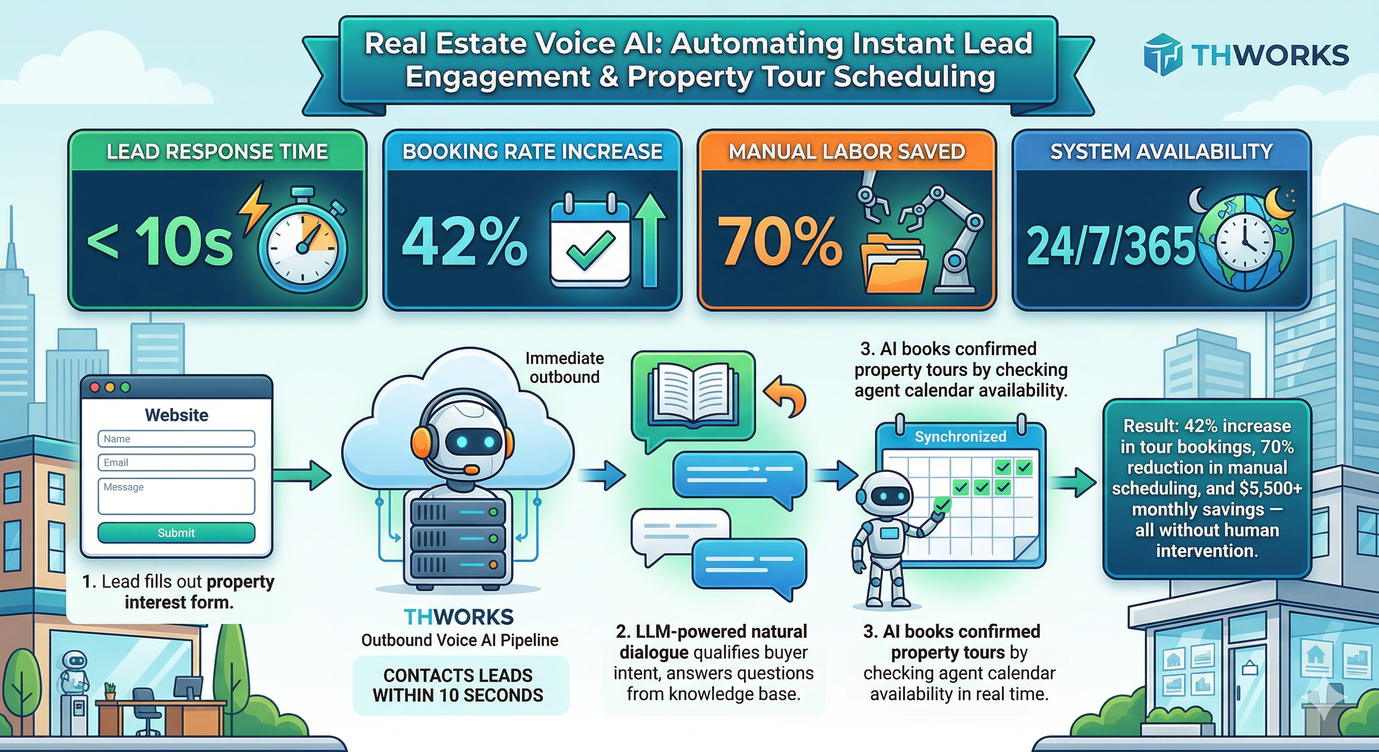 Real Estate Voice AI: Automating Instant Lead Engagement & Property Tour Scheduling